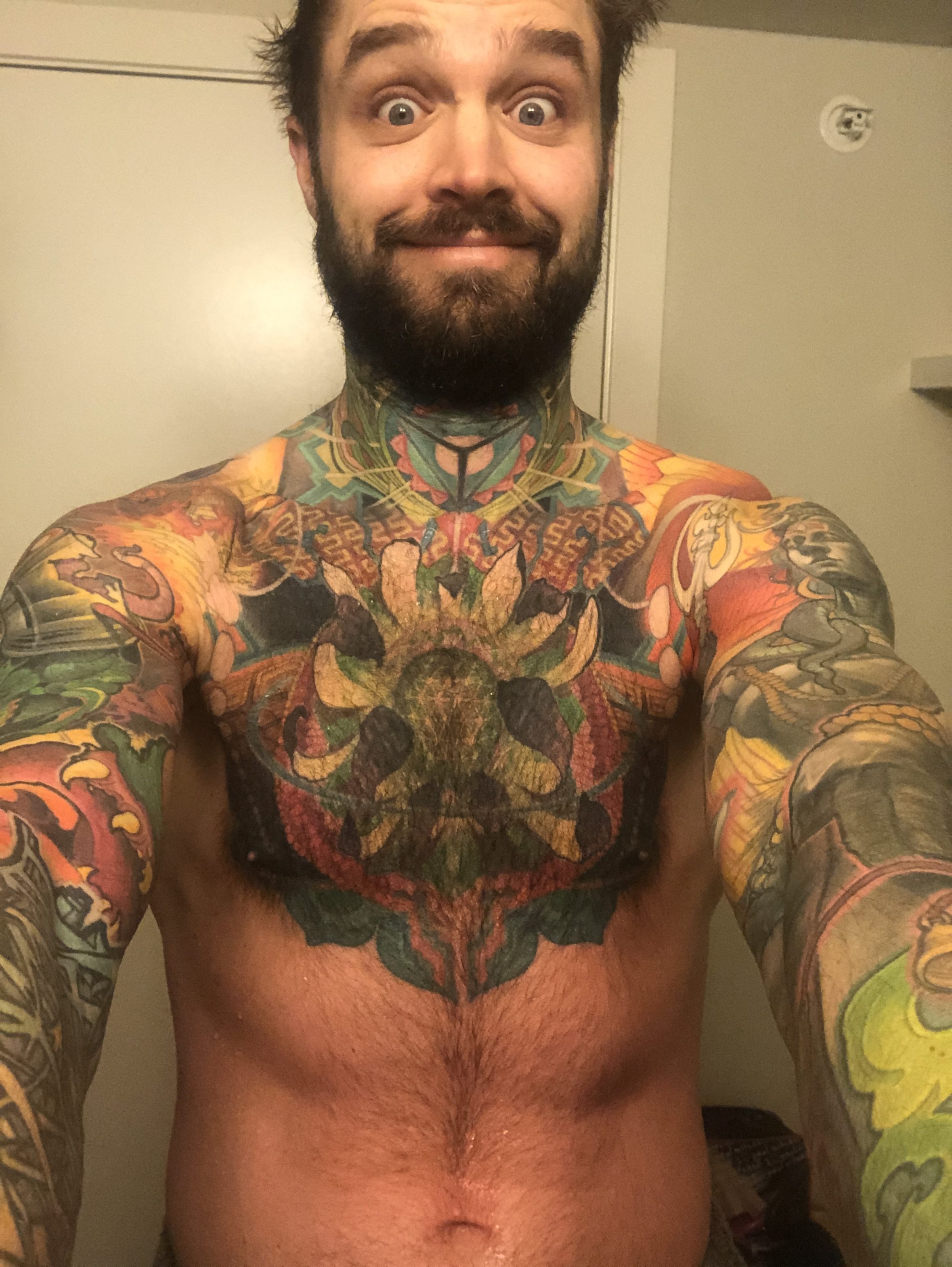 Lars Widell 2019 Okanagan Tattoo Show & Brewfest Artist